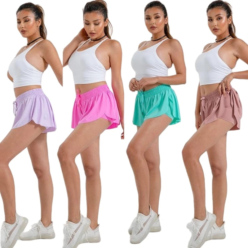 Shorts Papillon 2 en 1 : L'Élégance Active