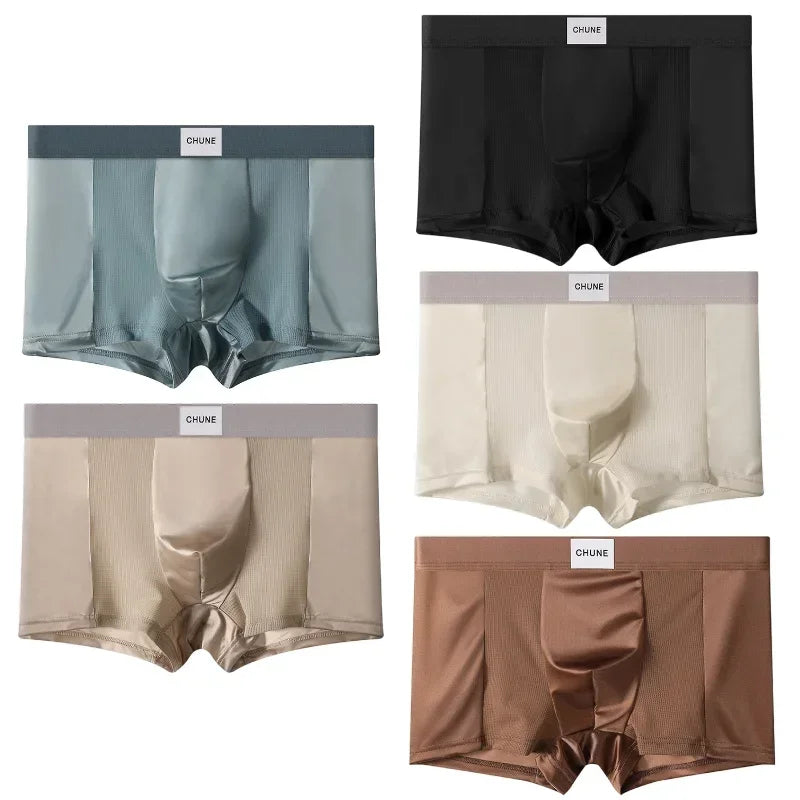 Boxer Fraîcheur Satinée: Le Luxe Ultime pour Homme (3PCS)
